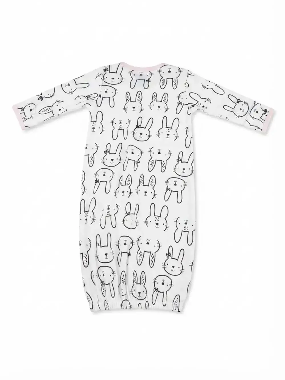 Nwot Baby Girl Clothes Gerber Preemie Bunny Rabbit Sleep Gown